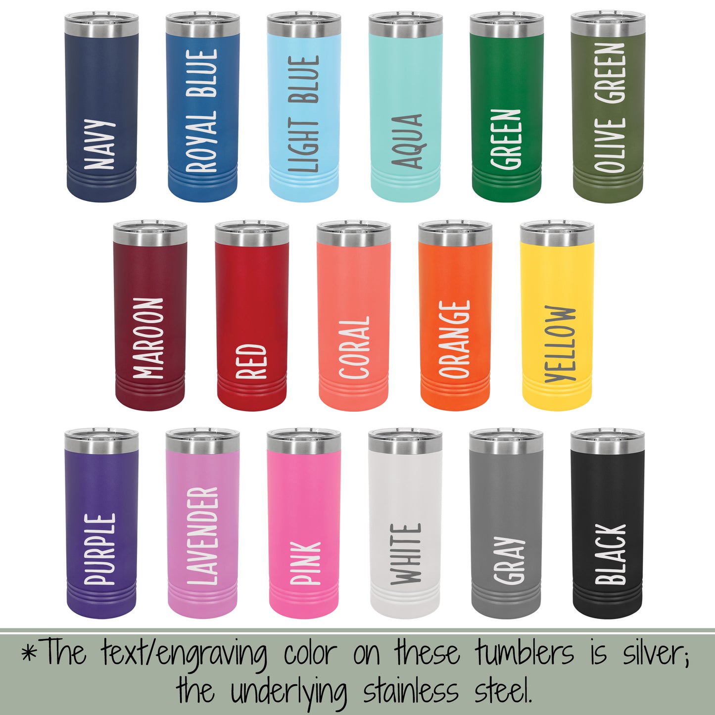 Personalized 22 oz. Insulated Polar Camel Skinny Tumbler-Engraved Tumbler-Trip Tumbler-Wedding Party-Spring Break-Vacation-Couples Gift
