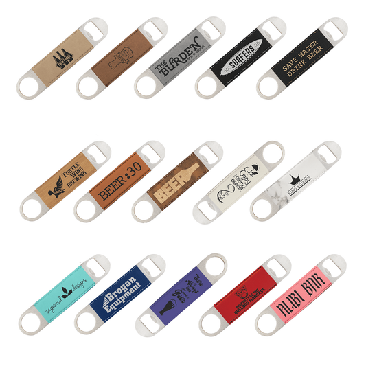 Bottle Opener-Leatherette Personalized-Fathers Day Gift
