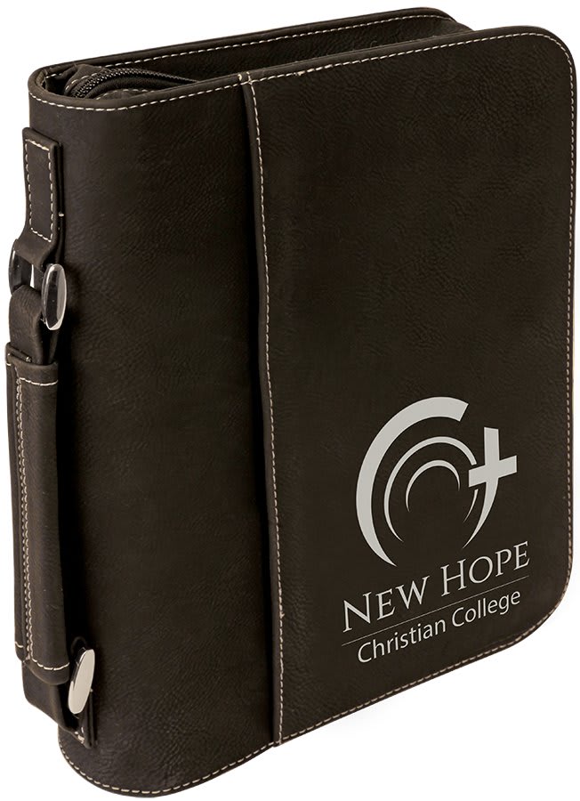 Bible Cover-Leatherette Book Cover-Personalized Gift for Christian-Pastor-Church Leader-Faith Based-Religious Gift