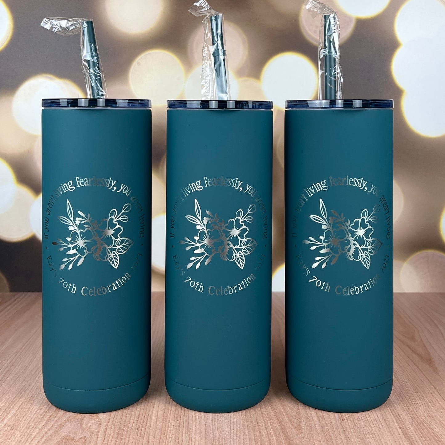 20 oz. Personalized Tumbler-Engraved Tumbler-Personalized Tumbler With Straw-Sliding Lid-Bridesmaid Gift-Girls Trip