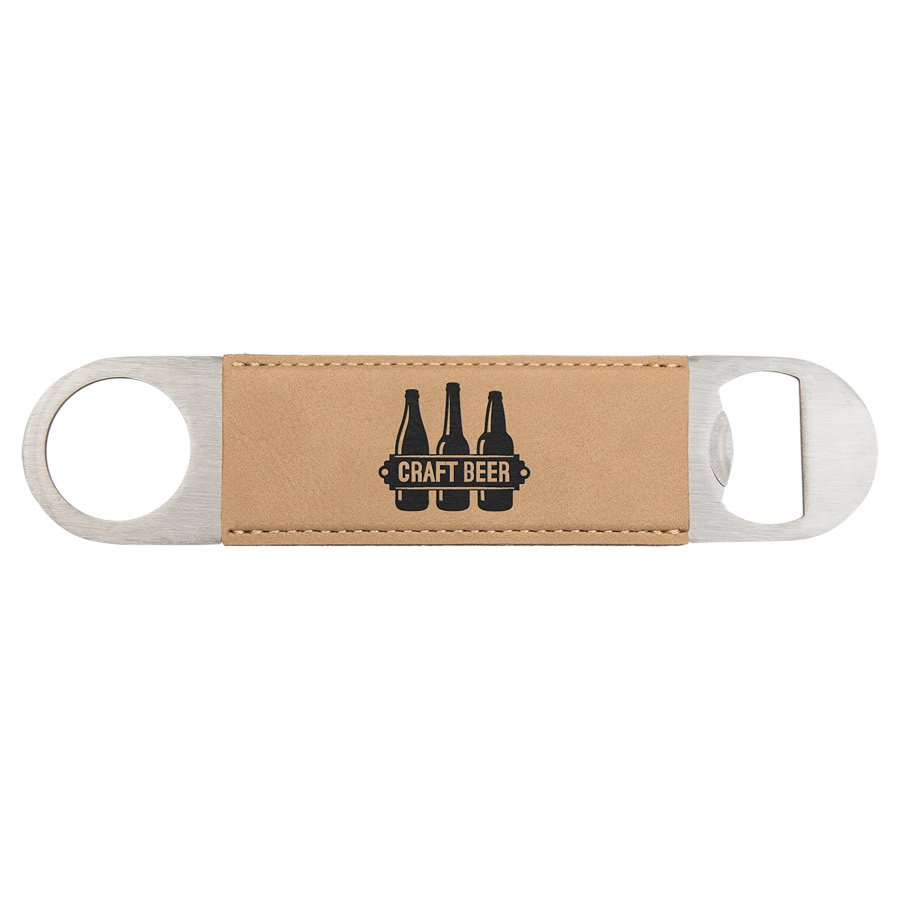 Bottle Opener-Leatherette Personalized-Fathers Day Gift