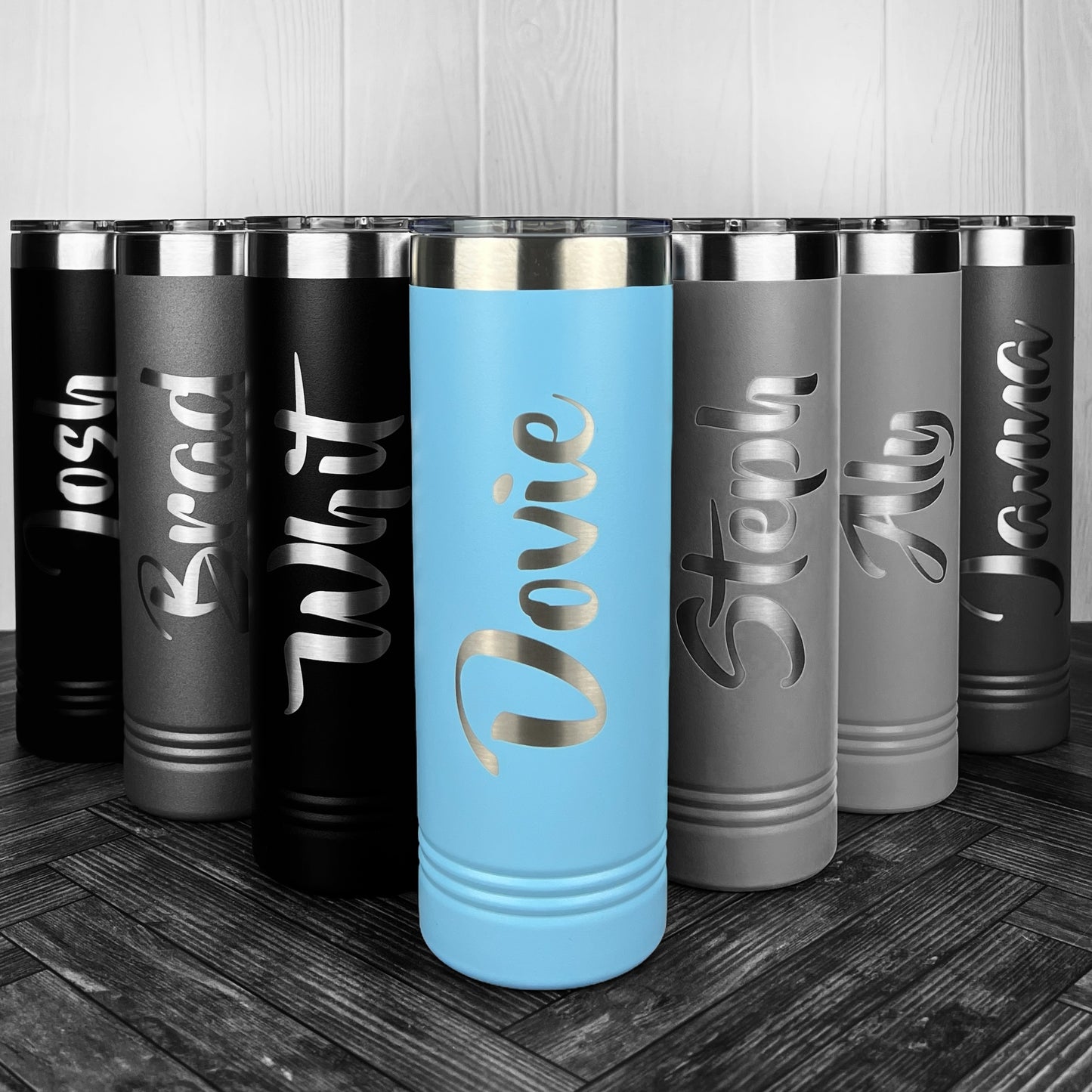 Personalized 22 oz. Insulated Polar Camel Skinny Tumbler-Engraved Tumbler-Trip Tumbler-Wedding Party-Spring Break-Vacation-Couples Gift