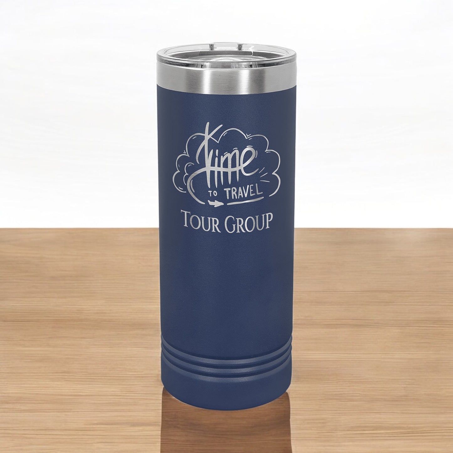 Personalized 22 oz. Insulated Polar Camel Skinny Tumbler-Engraved Tumbler-Trip Tumbler-Wedding Party-Spring Break-Vacation-Couples Gift