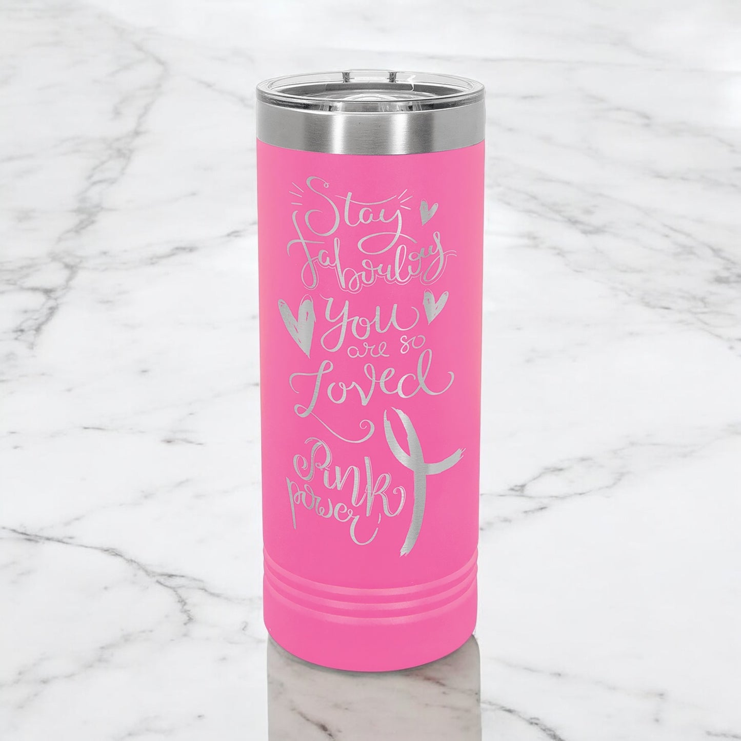 Personalized 22 oz. Insulated Polar Camel Skinny Tumbler-Engraved Tumbler-Trip Tumbler-Wedding Party-Spring Break-Vacation-Couples Gift