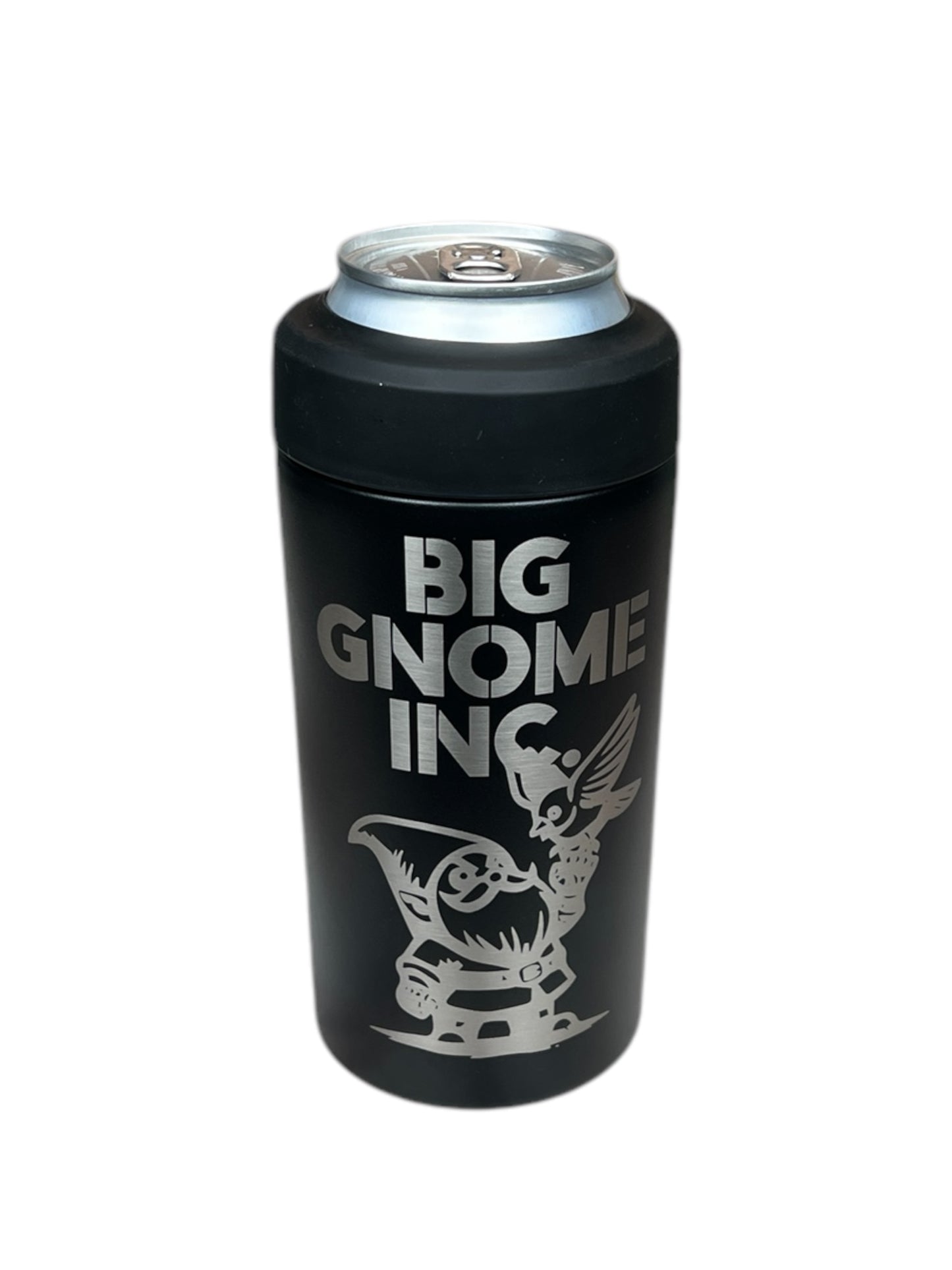 Frost Buddy Can Cooler-Laser Engraved Can Holder-Hold Cans 12-16 oz-Personalized Stainless Steel Koozie-Fathers Day-Groomsmen Gift-6 in 1