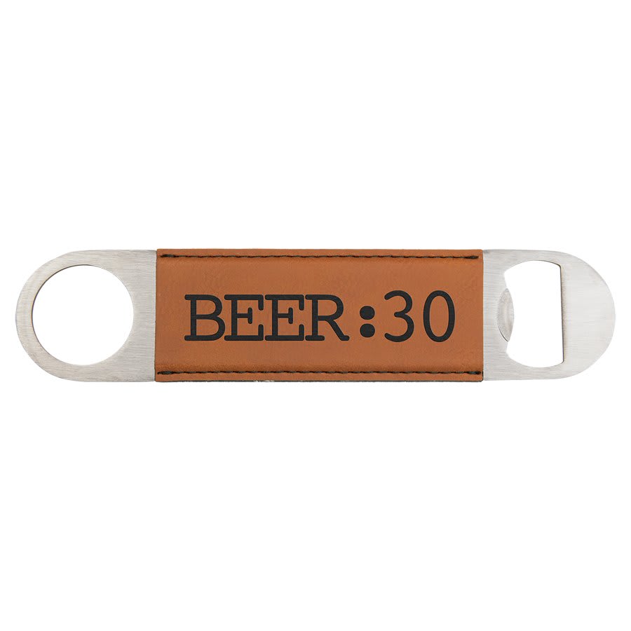 Bottle Opener-Leatherette Personalized-Fathers Day Gift