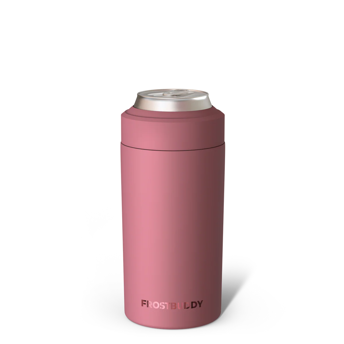 Frost Buddy Can Cooler w/ Logo-Personalized Laser Engraved Can Holder-Custom Stainless Steel Can Holder