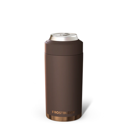 Frost Buddy Can Cooler w/ Logo-Personalized Laser Engraved Can Holder-Custom Stainless Steel Can Holder