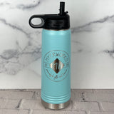 20 oz. Personalized Water Bottle-Laser Engraved Tumbler