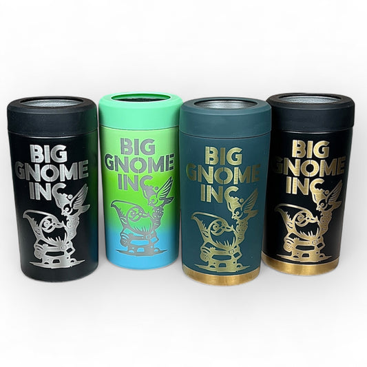 Frost Buddy Can Cooler-Laser Engraved Can Holder-Hold Cans 12-16 oz-Personalized Stainless Steel Koozie-Fathers Day-Groomsmen Gift-6 in 1