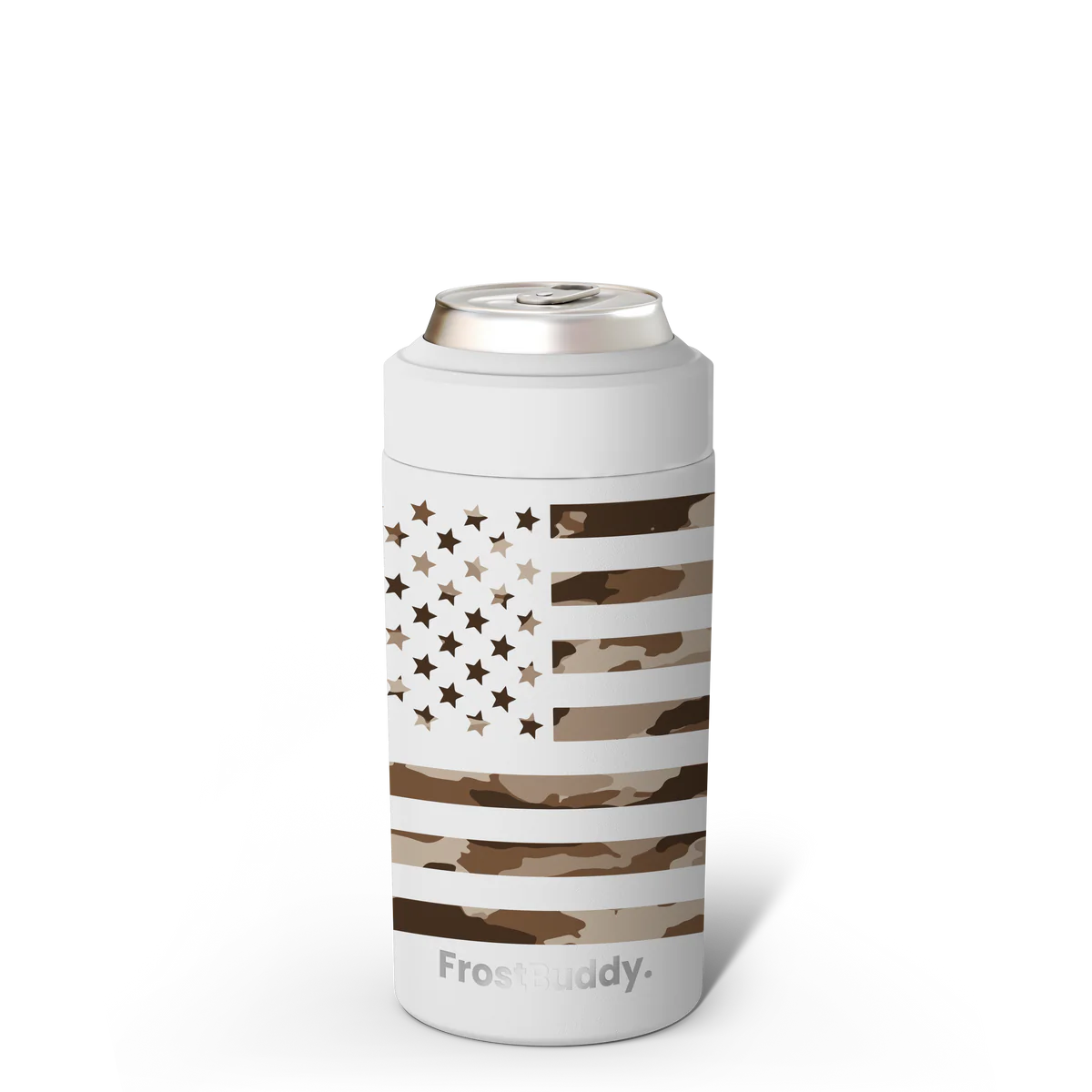 Frost Buddy Peeking Dog Lover Can Cooler-Laser Engraved Personalized Drink Holder