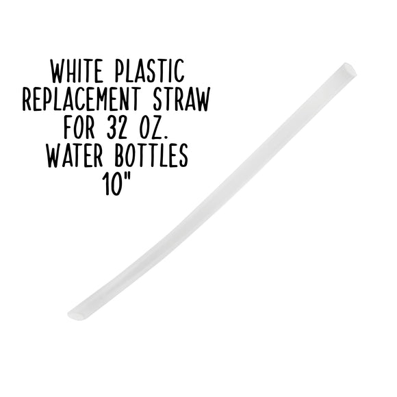 Plastic Straw-10 inch Straw-Replacement Straw for 32 oz. Polar Camel Water Bottles