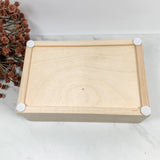 Birdseye Maple and Curly Maple Box-Personalized Keepsake Box-8026