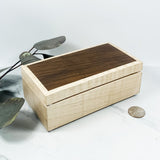 Curly Maple Box-Personalized Keepsake Box-8107