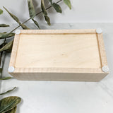 Curly Maple Box-Personalized Keepsake Box-8107