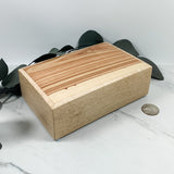 Tulip Wood and Birdseye Maple Box Keepsake Box-8112