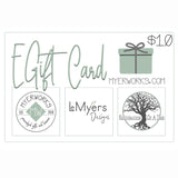 EGift Card; Will Be Emailed
