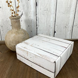 Gift Shipper Box-Distressed Wood Design, Small Size