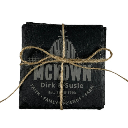 Slate Coaster with Image