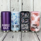 LAST CHANCE-12 oz. Skinny Can Holder-Personalized Engraved Insulated Can Cooler