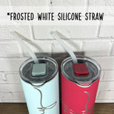 10 inch Silicone or Stainless Steel Straw-Replacement Straw