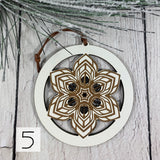 Snowflake Ornaments, Wood